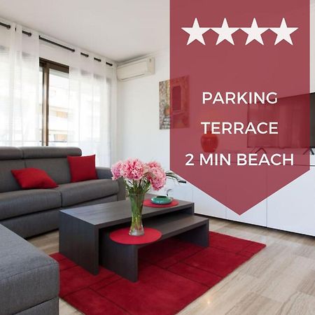 3-Room Apartment With Terrace In Palm Beach Канны Экстерьер фото