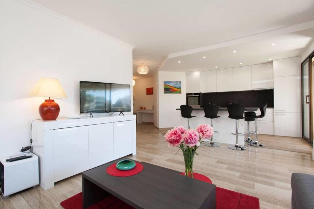 3-Room Apartment With Terrace In Palm Beach Канны Экстерьер фото